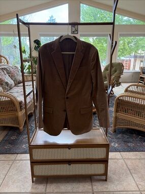 Men's Stafford Brown corduroy Blazer